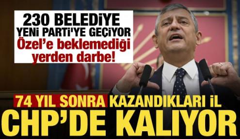 CHP'de gözler belediyelerde! 230 belediye başkanı Yeni Parti'ye geçiyor