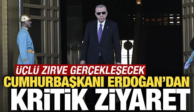 Cumhurbaşkanı Erdoğan, Suudi Arabistan'a gidiyor! &Uuml;&ccedil;l&uuml; zirve ger&ccedil;ekleşecek