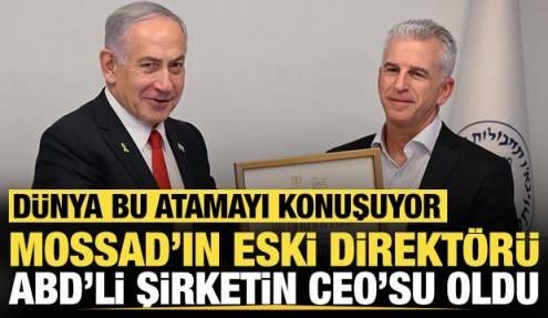 Dünya bu atamayı konuşuyor: Mossad'ın eski direktörü Barnea ABD'li şirketin CEO'su oldu