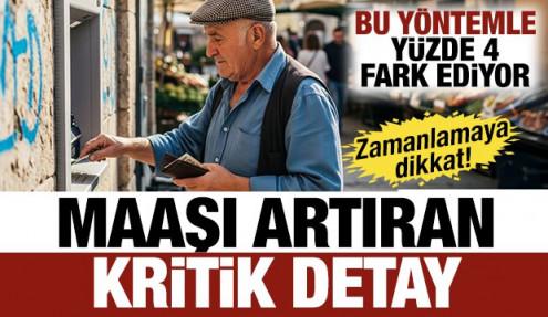 Emekli maaşını artıran kritik detay: Emeklilik dilekçesi ne zaman verilmeli? %4'lük kar!