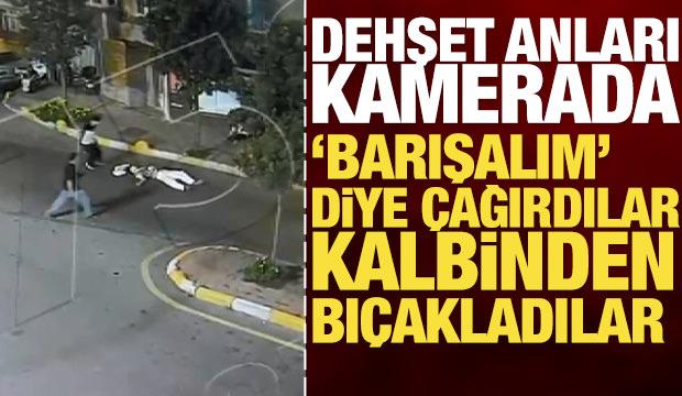 Fatih'te 19 yaşındaki Ali'nin bıçakla öldürüldüğü kavganın görüntüleri ortaya çıktı