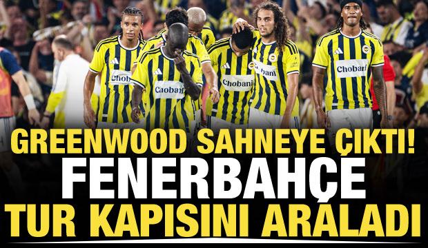Greenwood sahneye çıktı! Fenerbahçe tur kapısını araladı