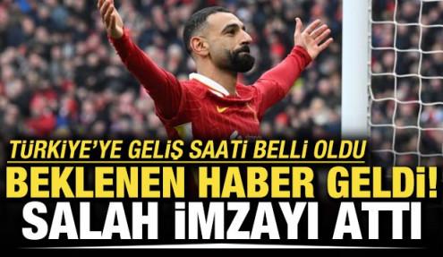 Günlerdir beklenen haber geldi! Salah imzayı attı