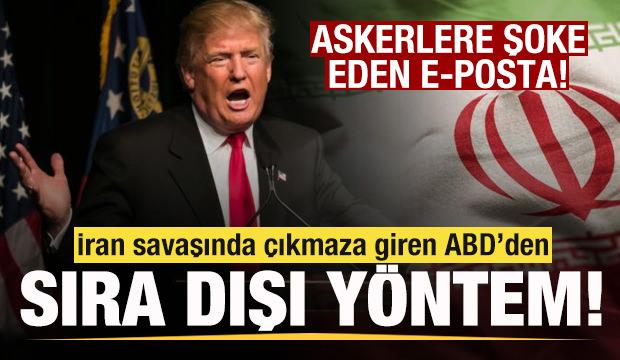 İran savaşında çıkmaza giren ABD’den sıra dışı yöntem! CENTCOM'dan şoke eden e-posta