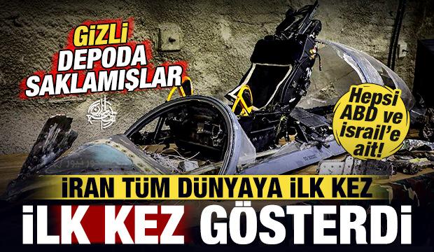 İran tüm dünyaya ilk kez gösterdi! Gizli depo saklamışlar! Hepsi ABD ve İsrail'e ait