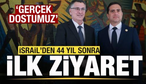 İsrail'den 44 yıl sonra ilk ziyaret! 'Gerçek dostumuz' mesajı