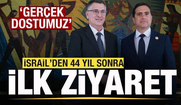 İsrail'den 44 yıl sonra ilk ziyaret! 'Gerçek dostumuz' mesajı