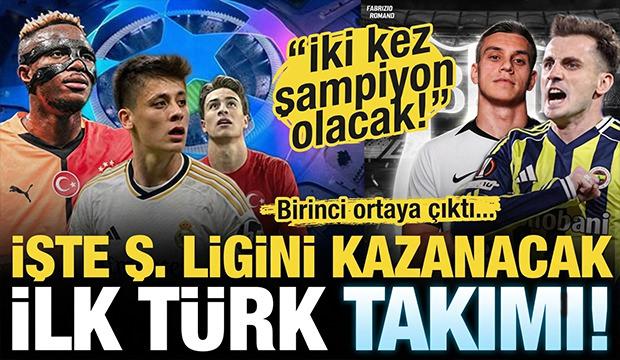 İşte Şampiyonlar Ligi'ni kazanacak ilk T&uuml;rk takımı! '50 yıl i&ccedil;inde iki kez şampiyon...'