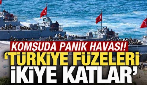 Komşuda panik havası! 