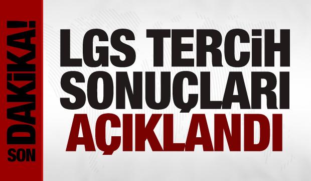 LGS yerleştirme sonuçları açıklandı