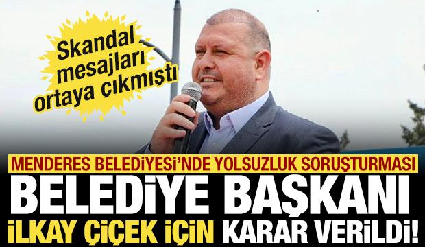 Menderes Belediye Başkanı İlkay Çiçek tutuklandı!