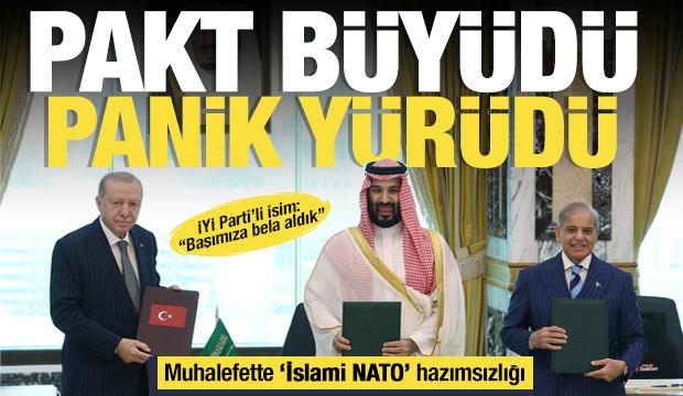 Muhalif isimlerin Erdoğan hazımsızlığı: Türkiye öncülüğünde İslami NATO paktı imzalandı!