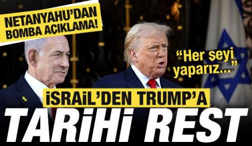 Netanyahu'dan son dakika açıklaması! İsrail'den Trump'a tarihi rest: Her şeyi yaparız!