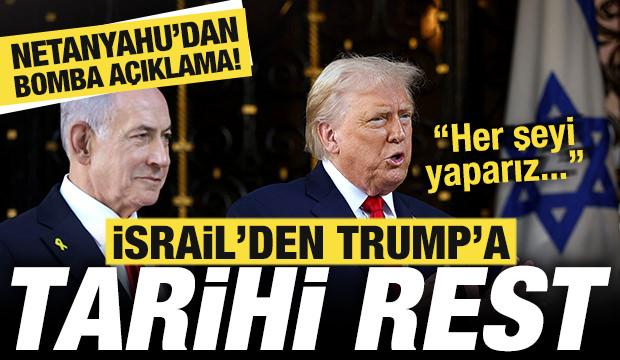 Netanyahu'dan son dakika açıklaması! İsrail'den Trump'a tarihi rest: Her şeyi yaparız!