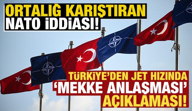 Ortalığı karıştıran NATO iddiası! Türkiye'den son dakika 