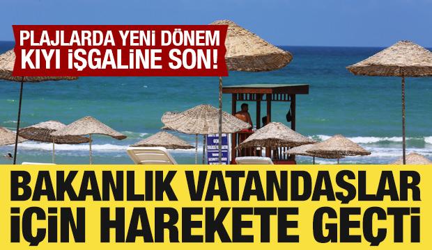 Plajlarda yeni dönem: Bakanlık vatandaşlar için harekete geçti