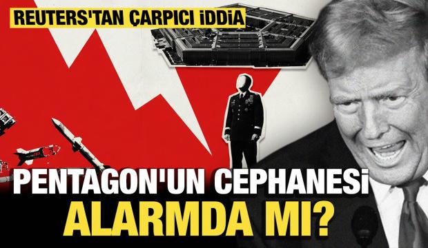 Reuters'tan çarpıcı iddia: Pentagon'un cephanesi alarmda mı?