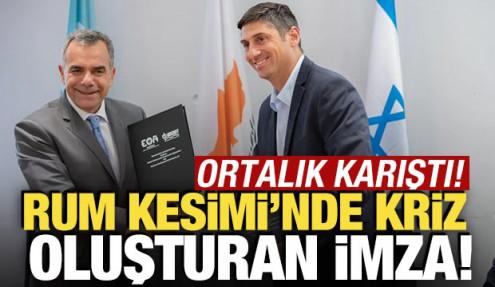 GKRY ve İsrail anlaştı! Rumlar tepki gösterdi