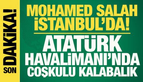 Son dakika: Mohamed Salah, Trabzonspor için İstanbul'a geldi