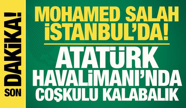 Son dakika: Mohamed Salah, Trabzonspor için İstanbul'a geldi