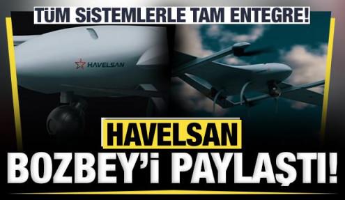 Tek başına değil tüm sistemlerle ortak çalışıyor: HAVELSAN BOZBEY’i paylaştı!