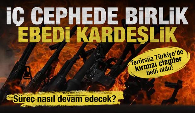 Terörsüz Türkiye'de tarihi adım! Kanun teklifinin kırmızı çizgileri: Şehit ve gazilerimiz