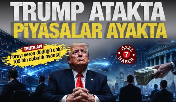 Trump'a parayı veren düdüğü çalıyor: Yeni hamlesi finans dünyasını ayağa kaldırdı