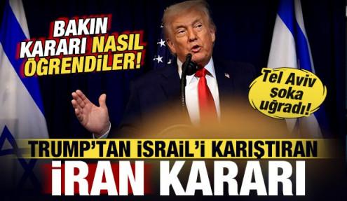 Trump'tan İsrail'i karıştıran İran kararı! Sosyal medyadan öğrendiler! Tel Aviv şokta