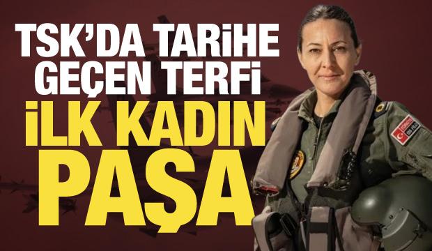TSK'da tarihe geçen terfi! Özlem Karapınar 'ilk kadın Paşa' oldu