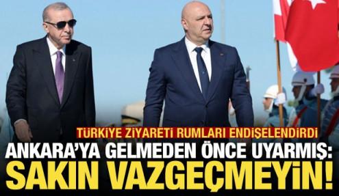 Türkiye ziyareti Rumları endişelendirdi: Sakın vazgeçmeyin!