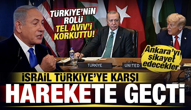 Türkiye'nin rolü Tel Aviv'i korkuttu! İsrail, Türkiye'ye karşı harekete geçti!