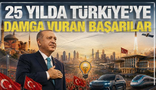 AK Parti 25 yıldır kesintisiz iktidar: Türkiye’nin 25 yılına damga vuran kritik anlar