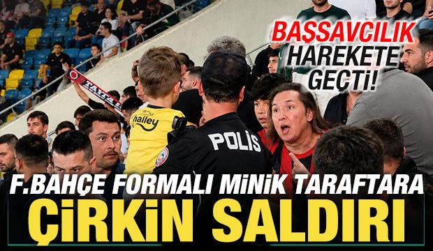 Ankara'da utanç gecesi! Fenerbahçe formalı minik taraftara çirkin saldırı