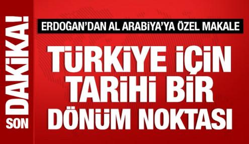 Cumhurbaşkanı Erdoğan'dan 25. yıl mesajı: Türkiye için tarihi bir dönüm noktası!
