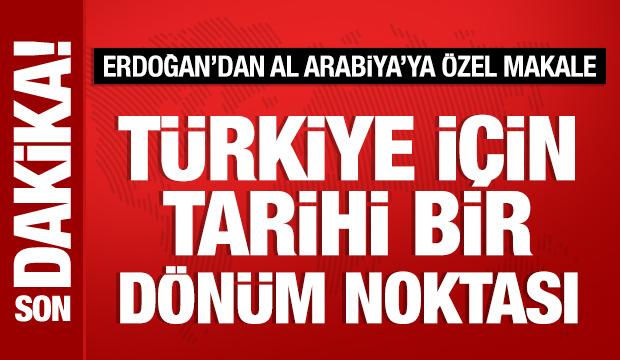 Cumhurbaşkanı Erdoğan'dan 25. yıl mesajı: Türkiye için tarihi bir dönüm noktası!
