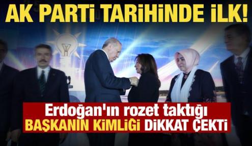 Erdoğan rozetini taktı, tarihe geçti! AK Parti’nin ilk Süryani Başkanı