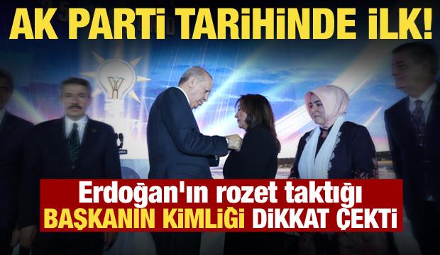 Erdoğan rozetini taktı, tarihe geçti! AK Parti’nin ilk Süryani Başkanı