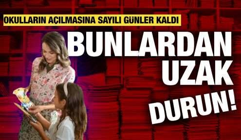 Esnaftan velilere uyarı: Bunlardan uzak durun!