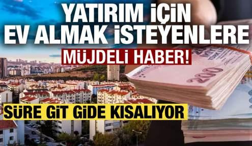 Ev alacaklara müjde: Amortisman süresi git gide kısalıyor!