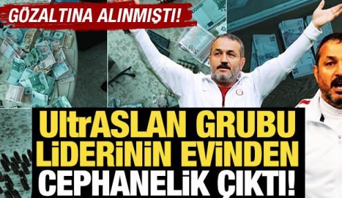Gözaltına alınmıştı! UltrAslan lideri Şirin'in evinden çıkanlar şaşırttı