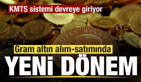 Gram altın alım-satımında yeni dönem! KMTS sistemi devreye giriyor