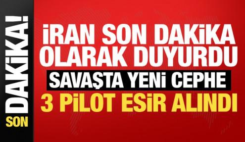 İran’dan savaşla ilgili şoke eden açıklama: 3 pilotu Katar esir aldı