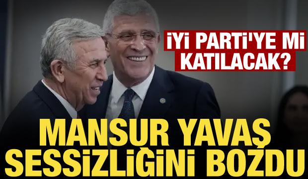 Mansur Yavaş'tan İYİ Parti iddialarına yanıt: 'Açıkça ifade ediyorum...'