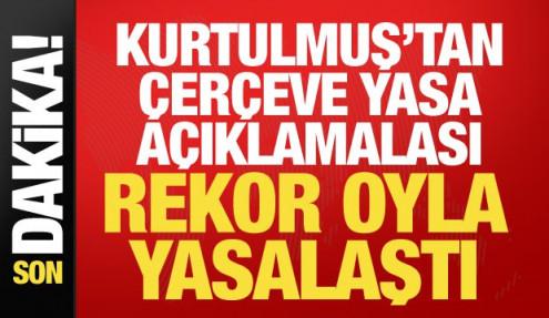Meclis Başkanı Kurtulmuş'tan önemli açıklamalar