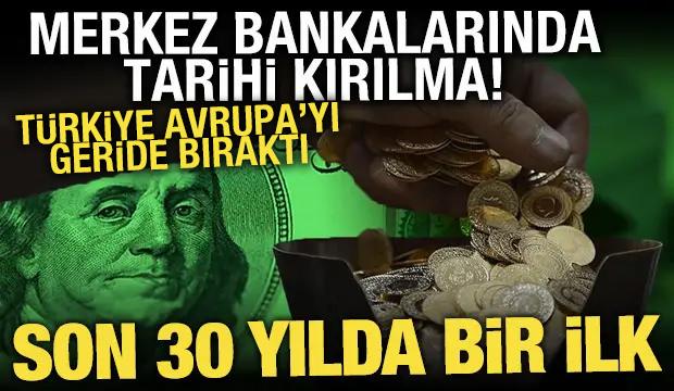  Merkez bankalarının altın talebi s&uuml;r&uuml;yor! T&uuml;rkiye Avrupa ekonomilerini geride bıraktı