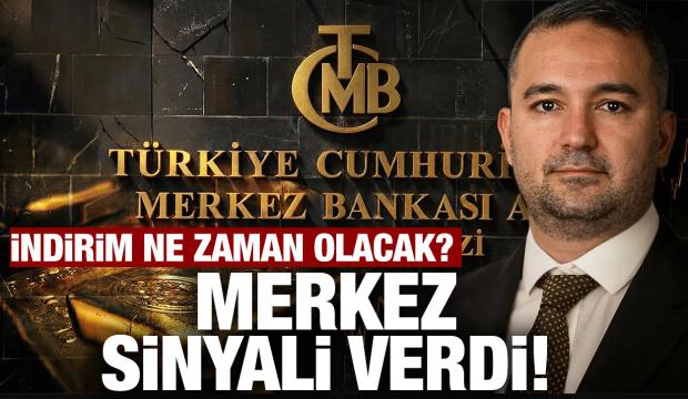 Merkez Bankası sinyali verdi: İndirim ne zaman olacak?