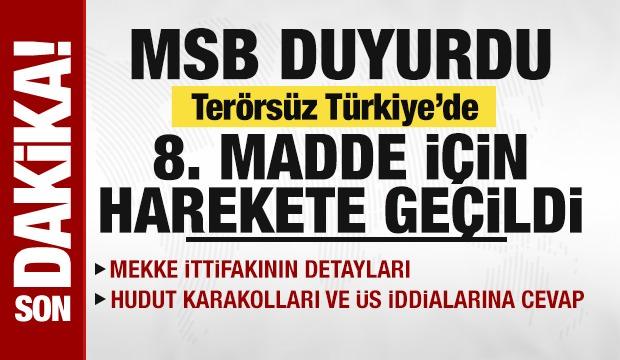 MSB'den net mesaj: 'Hudut karakollarında birlik ve personel azaltılması söz konusu değil!'