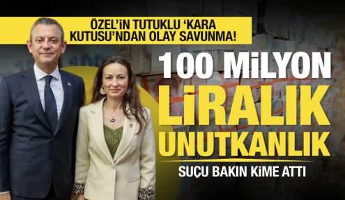 Özgür Özel’in ‘karakutusu’ İlksen Özalper' 100 milyon liralık unutkanlığı