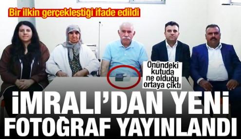 İmralı'da bir ilk gerçekleşti: Öcalan'ın fotoğrafı aylar sonra yayınlandı