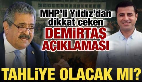 Selahattin Demirtaş’ın akıbeti merak ediliyordu! MHP'den dikkat çeken açıklama geldi